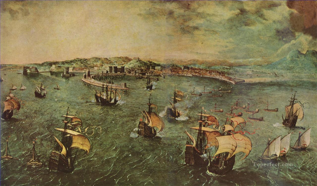 Pieter Bruegel d a 031 war ships Oil Paintings